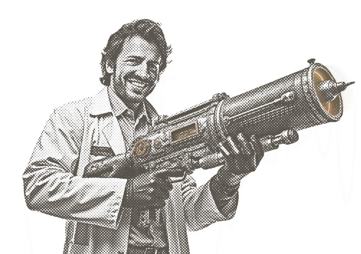 A patented energy blasting gun